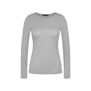 Triumph - Beauty Layers Langærmet Uld, Medium Grey Triumph - Beauty Layers Langærmet Uld, Medium Grey