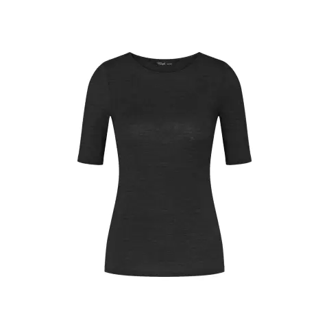 Beauty Layers T-Shirt Uld, Black