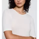 Triumph - Beauty Layers T-Shirt Uld, Ecru White Triumph - Beauty Layers T-Shirt Uld, Ecru White