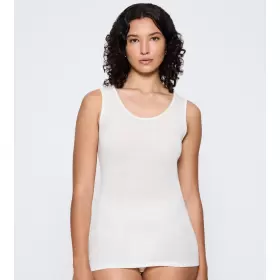 Beauty Layers Brede Stropper Uld, Ecru White Beauty Layers Brede Stropper Uld, Ecru White