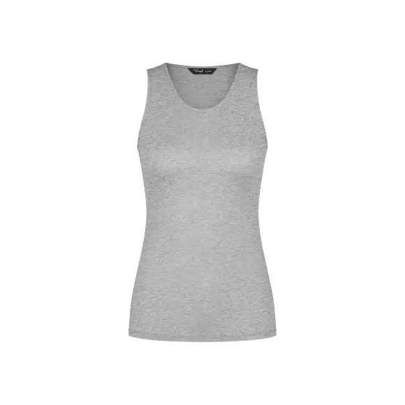 Triumph - Beauty Layers Brede Stropper Uld, Medium Grey Triumph - Beauty Layers Brede Stropper Uld, Medium Grey