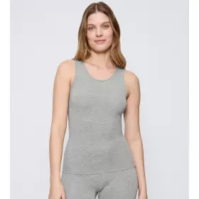 Beauty Layers Brede Stropper Uld, Medium Grey Beauty Layers Brede Stropper Uld, Medium Grey