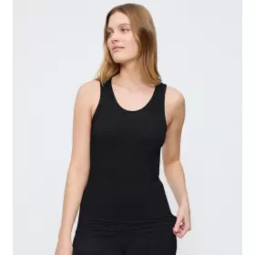 Beauty Layers Brede Stropper Uld, Black Beauty Layers Brede Stropper Uld, Black