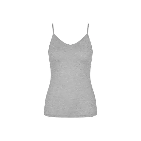 Beauty Layers Top Uld, Medium Grey