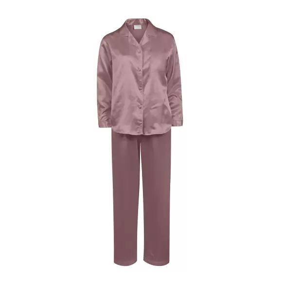 Lady Avenue - Satin Pyjamas, Winter Rose Lady Avenue - Satin Pyjamas, Winter Rose