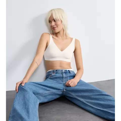 Zero Feel 2.0 Soft Bra, Silk White