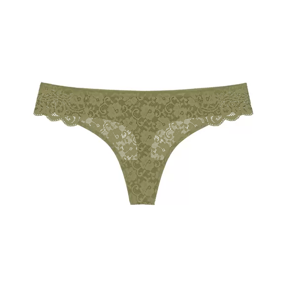 Triumph - Amourette Hipster String, Olive Gold Triumph - Amourette Hipster String, Olive Gold