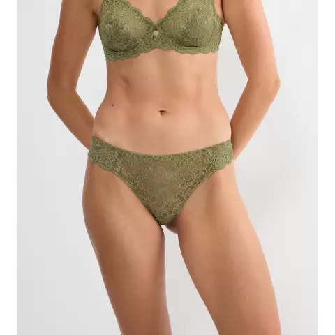 Amourette Hipster String, Olive Gold