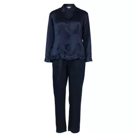 Pure Silk Pyjamas, Coffee