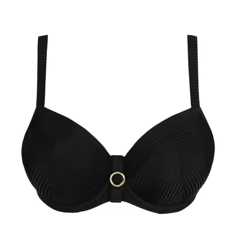 Delray Padded Bikinitop, Black