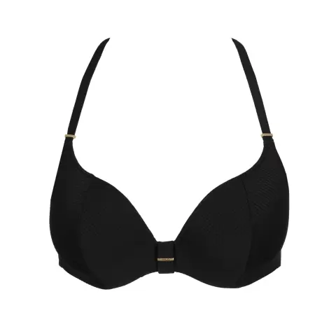 Cassie Padded Bikinitop, Black