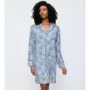 Triumph - Natkjole, Light Blue Combination