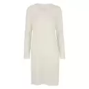 Damella Of Sweden - Natkjole Lang Ærme Merinould, Ivory