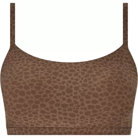 Soft Stretch Top, Wild Brown