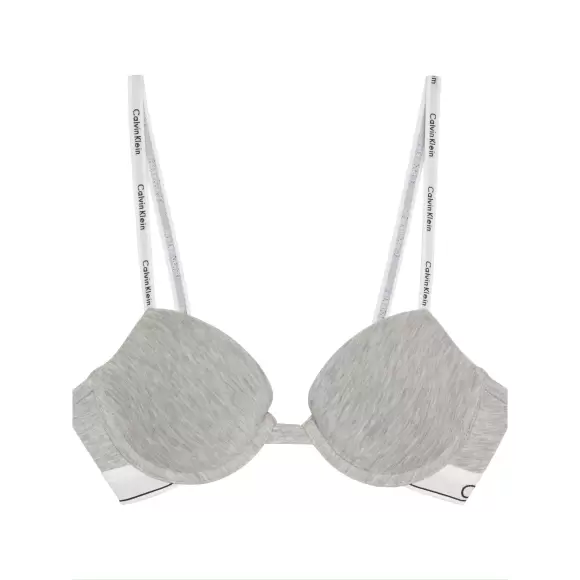 Calvin Klein - Lightly Lined Demi Bh, Grey Heather
