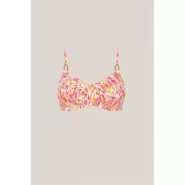 Istria Bikinitop U/Bøjle, Grapefruit/Multi