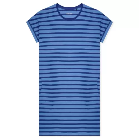 Natkjole Kort Ærme, Royal Blue