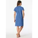 Schiesser - Natkjole Kort Ærme, Royal Blue