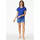 Schiesser - Kort Pyjamas, Royal Blue
