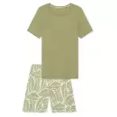 Schiesser - Kort Pyjamas, Linden Green