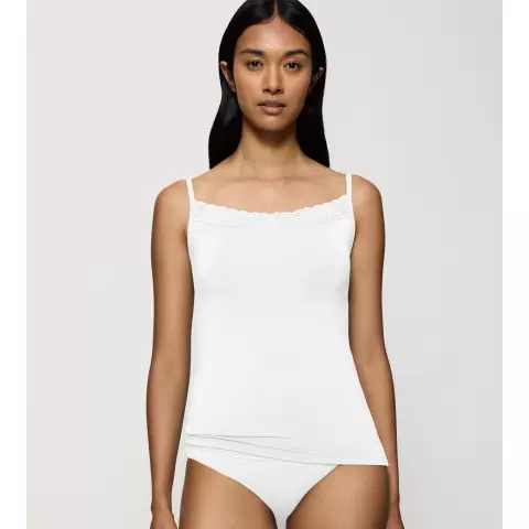 Feel of Modal Smal Strop, White