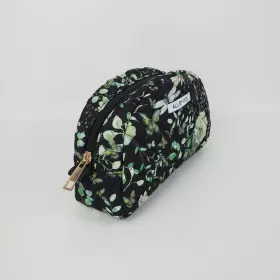 Quiltet Toilettaske, Black