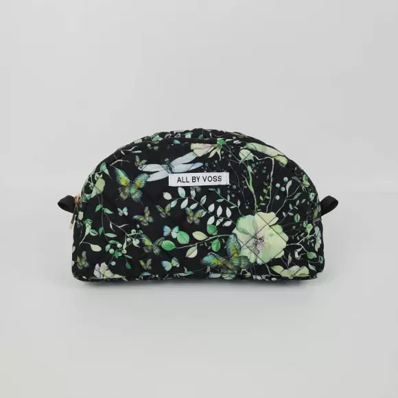 All By Voss - Quiltet Toilettaske, Black