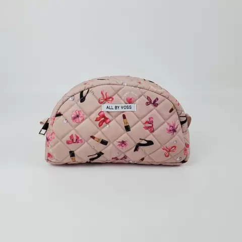 Quiltet Toilettaske, Latte