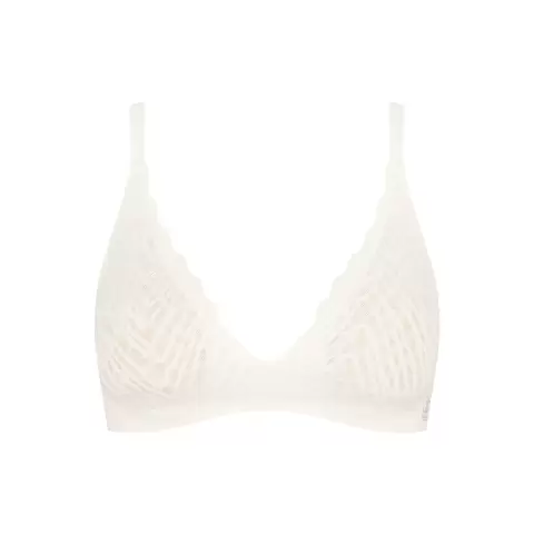 Zero Feel The Up Bra, Silk White