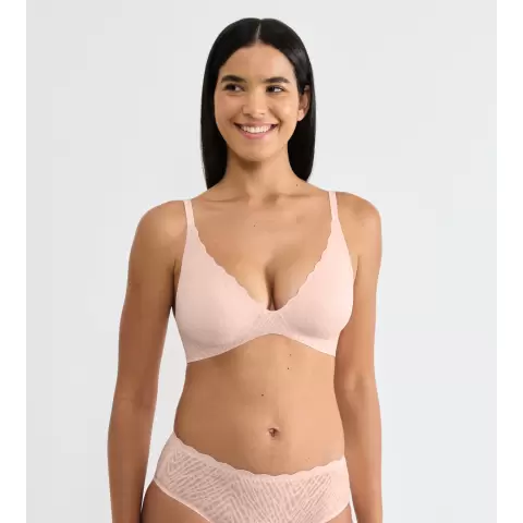 Zero Feel The Up Bra, Puff Pink
