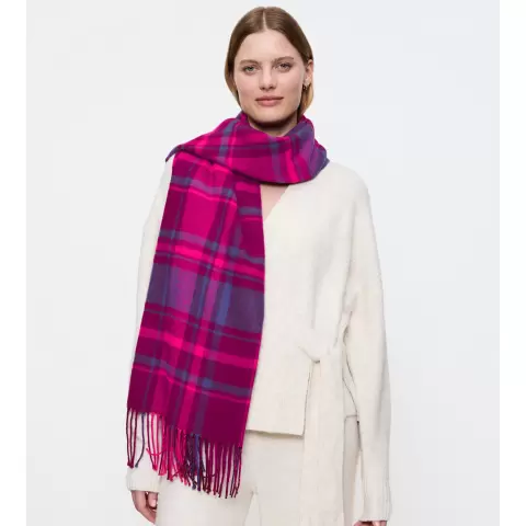 Blanket Scarf, Red