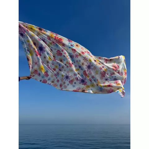 Bomuldstørklæde, Wild Flowers