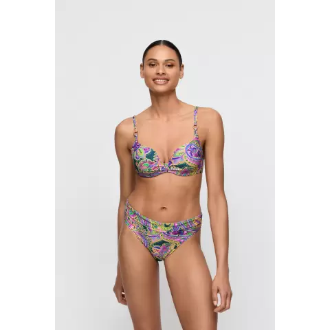 Jolise Padded Bikinitop, Tropical Paisley
