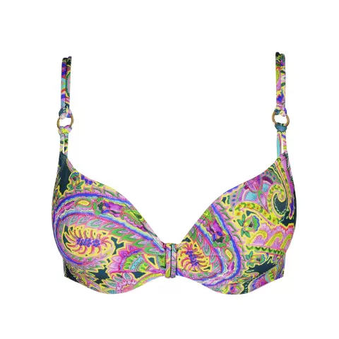 Jolise Padded Bikinitop, Tropical Paisley