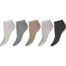 Decoy - Sneaker Strømpe 5-Pak, Multicolor