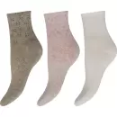 Decoy - Ankelstrømper 3-Pak, Multicolor