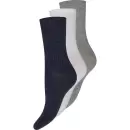 Decoy - Ankelstrømper 3-Pak, Multicolor