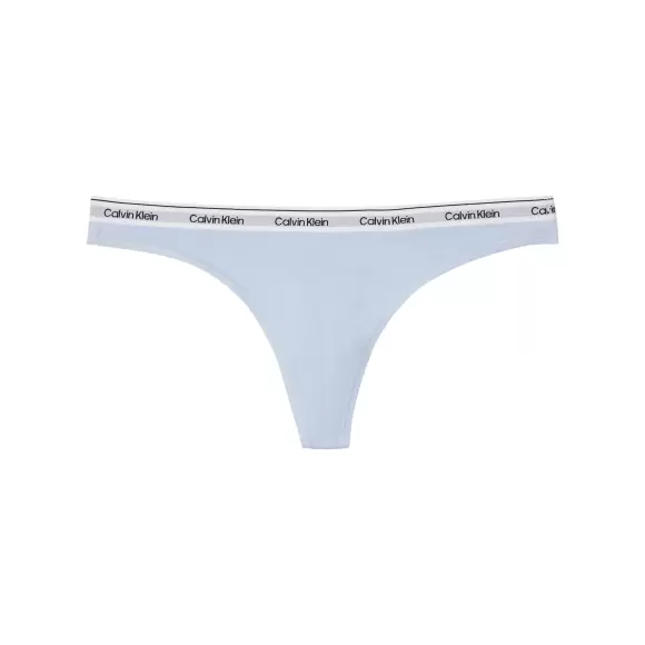 Calvin Klein - Icon Logo String, Breezy Blue