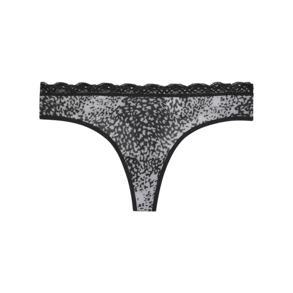 Calvin Klein - Microfiber Stretch String, Animal Wave