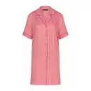 Triumph - Jacquard Natkjole Skjorte, Cherry Rose