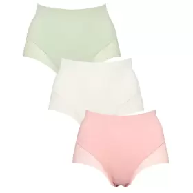 Seamless Lace Maxi 3-Pak, Dusty Green Seamless Lace Maxi 3-Pak, Dusty Green