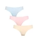 Missya - Seamless String 3-Pak, Light Blue