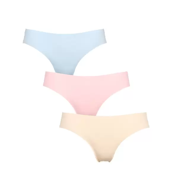 Missya - Seamless String 3-Pak, Light Blue