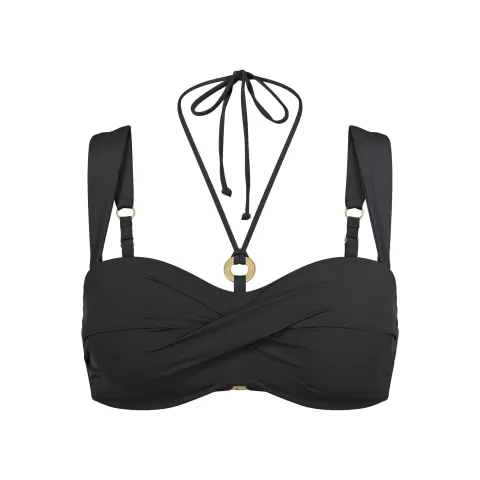 Bandeau Bikinitop, Black
