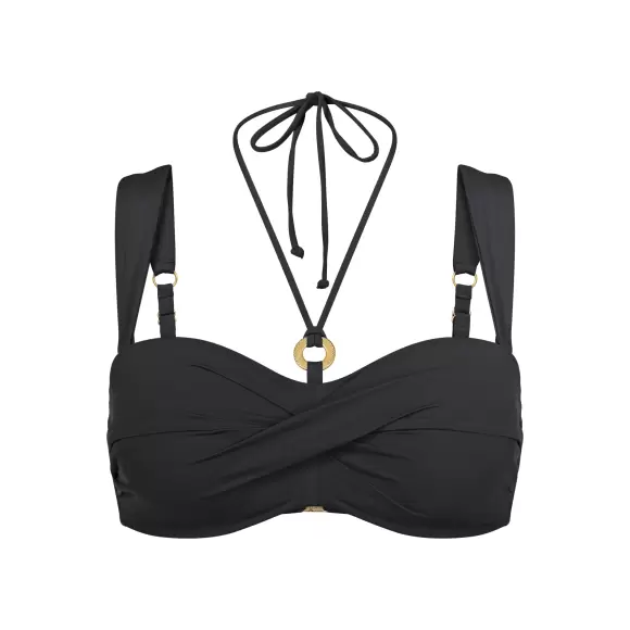 Triumph - Bandeau Bikinitop, Black