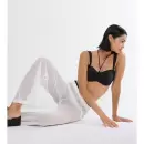 Triumph - Bandeau Bikinitop, Black