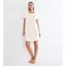 Triumph - Natkjole Kort Ærme, Silk White Triumph - Natkjole Kort Ærme, Silk White