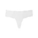 Calvin Klein - Perfectly Fit Lace String, White Calvin Klein - Perfectly Fit Lace String, White