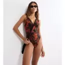 Triumph - Summer Palm Badedragt, Brown