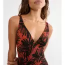 Triumph - Summer Palm Badedragt, Brown